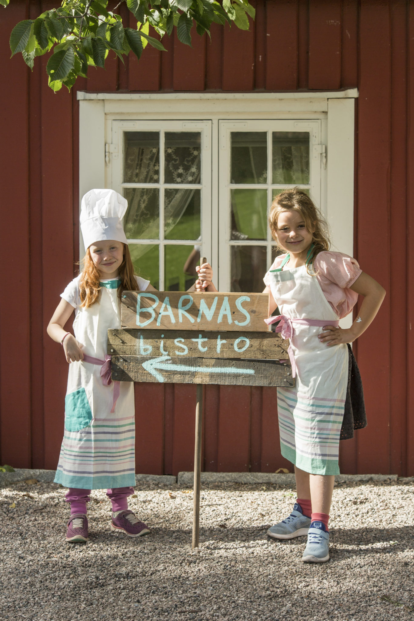 Lag mat med barna Den stolte Hane